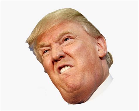 Angry Side Face Trump Donald Trump Face Transparent Hd Png Download