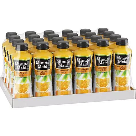 Minute Maid 100 Orange Juice 152 Oz 24 Pk Sams Club