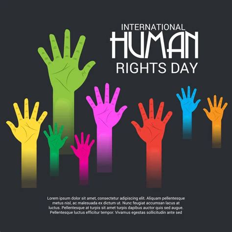 Human Rights Day Stock Vector By ©ssdn 174226776