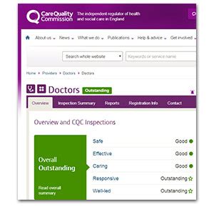 Regulatory action can be taken for other parts of the regulation. Ratings display toolkit | Care Quality Commission