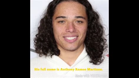 7 Fun Facts About Anthony Ramos Youtube