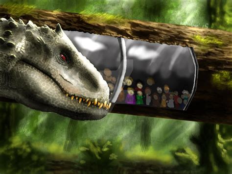 Elise The Indominus Rex By Blackdragon21 On Deviantart