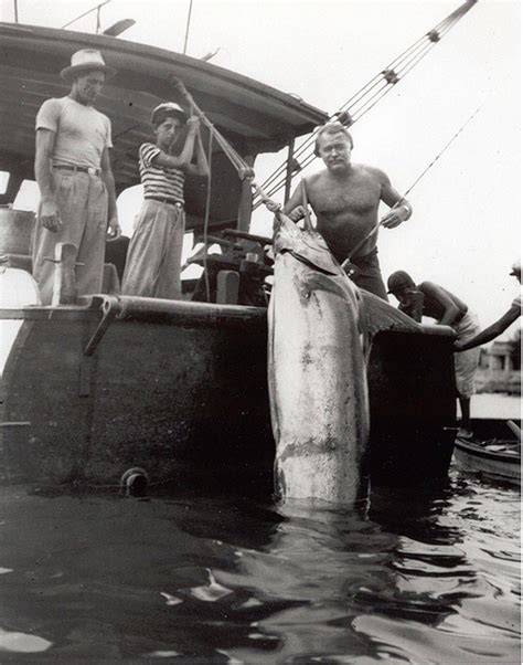 Ernest Hemingway Deep Sea Fishing Gone Fishing Fishing Boats