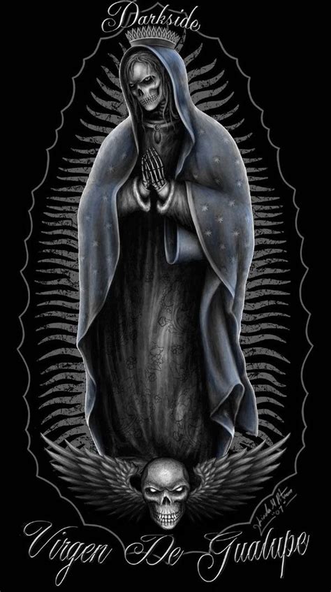 Virgin Mary Skeleton By Sheblackdragon On Deviantart