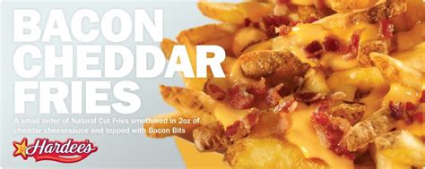 Check spelling or type a new query. Hardee's - Bacon Cheddar Fries. Raise your hand if you're ...