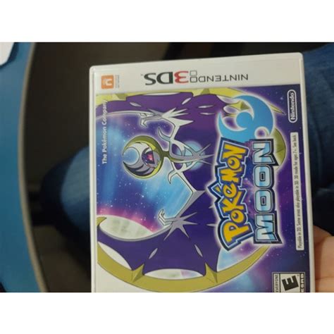 Pokémon Moon Nintendo 3ds Shopee Brasil