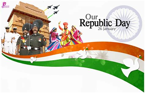 On republic day, the country pulls out all the stops to celebrate its remarkable achievement. 50 Beautiful Republic Day India Wish Pictures