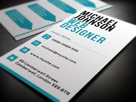 Web Designer Business Card On Behance Business Cards Creative