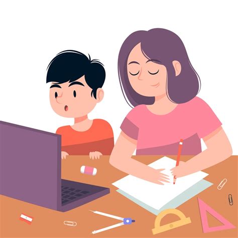 We did not find results for: Niños que tienen clases en línea | Vector Gratis