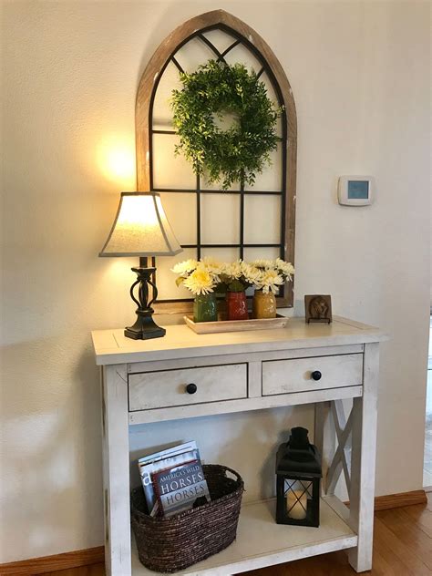 10 Modern Farmhouse Entryway Table Decoomo