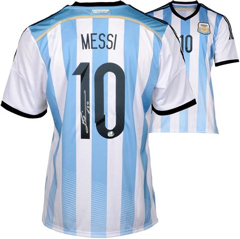 Authentic Autographed Soccer Jerseys Lionel Messi Argentina