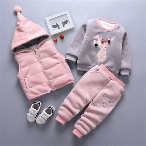 For Winter Newborn Infant Boys Girls Baby Clothes Velvet Tops Pullover