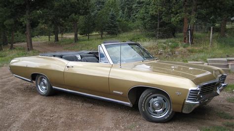 1967 Chevrolet Impala Ss 327 Convertible Vin 168677l168881 Classiccom