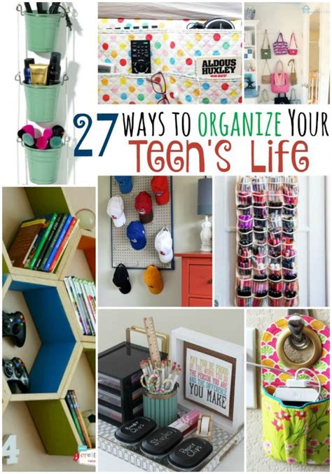 27 Ways To Organize Your Teens Life Tatertots And Jello