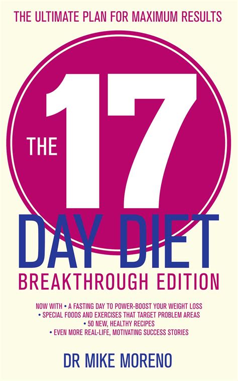 The 17 Day Diet Breakthrough Edition Ebook By Dr Mike Moreno Official