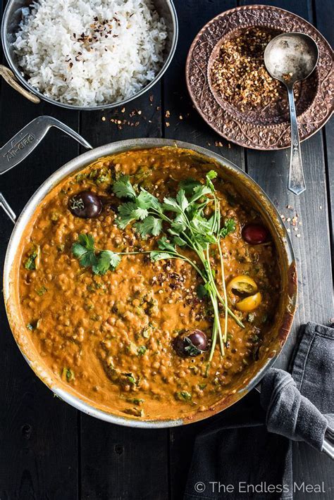 A cozy, hearty, and flavorful dinner. This easy to make Creamy Coconut Lentil Curry takes less ...