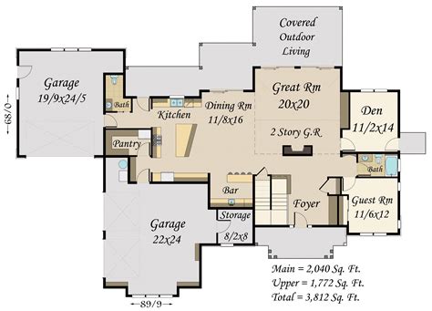 Erion Dream House Plan Lodge House Plans
