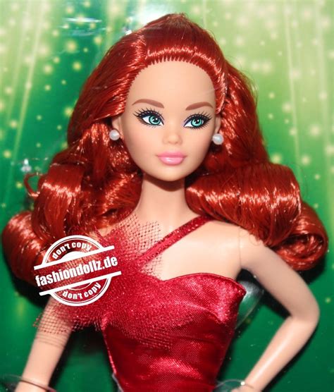 2022 holiday barbie redhead hgw73