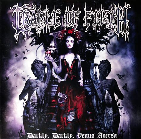 Cradle Of Filth Darkly Darkly Venus Aversa 2010 Blue Vinyl