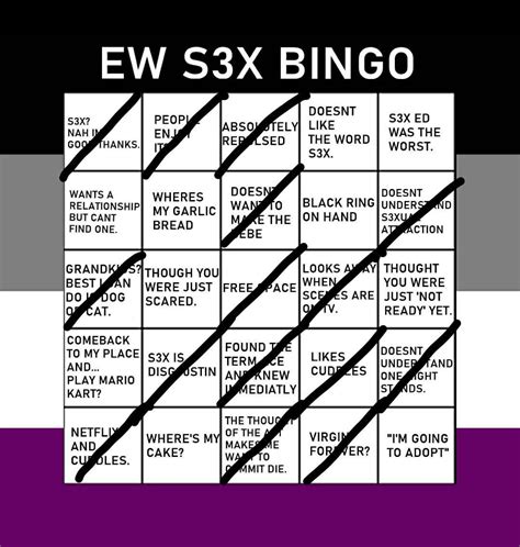 Finally A Bingo Card For Me Also Bingo R Asexuality