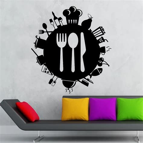 New Arrival Free Shipping Restaurant Sticker Food Decal Poster Vinyl
