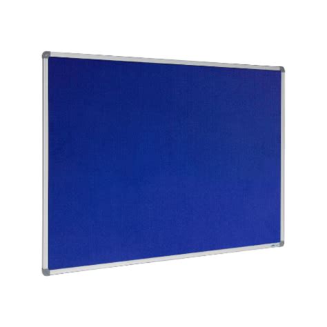 pinboard felt 1500x1200mm royal blue wool felt aluminium frame bunnings australia