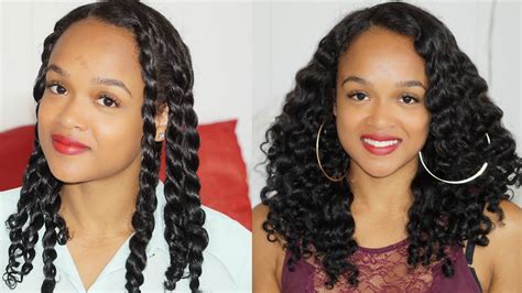 Here's proof that you don't have to choose between braids and twists, you can do both. Twist out on natural curly hair - YouTube