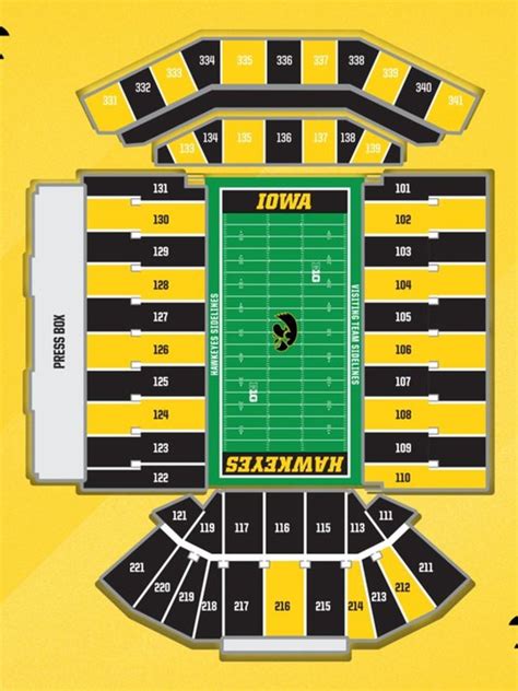 Kinnick Stadium Virtual Seating Chart