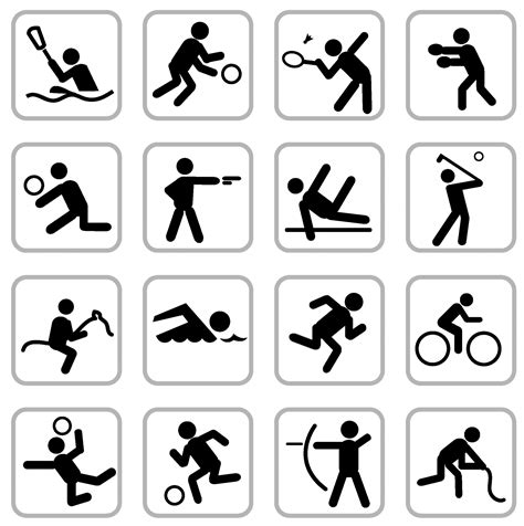 14 Sports Icon Symbols Images - Sports Symbols Clip Art, Free Sports ...