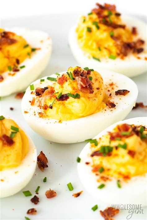 I delight in sharing this recipe because it's easy to make, delicious and diffe. Easy Keto Deviled Eggs Recipe | Wholesome Yum in 2020 ...