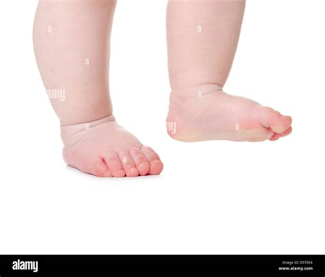 Legs Of The Baby Stock Photo Alamy