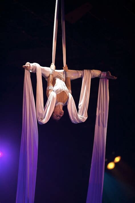Circus Entertainment Aerialist Avec Images Tissu A Rien Cirque