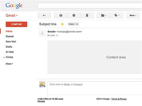 Download Gmail UI PSD template - Freebiesbug
