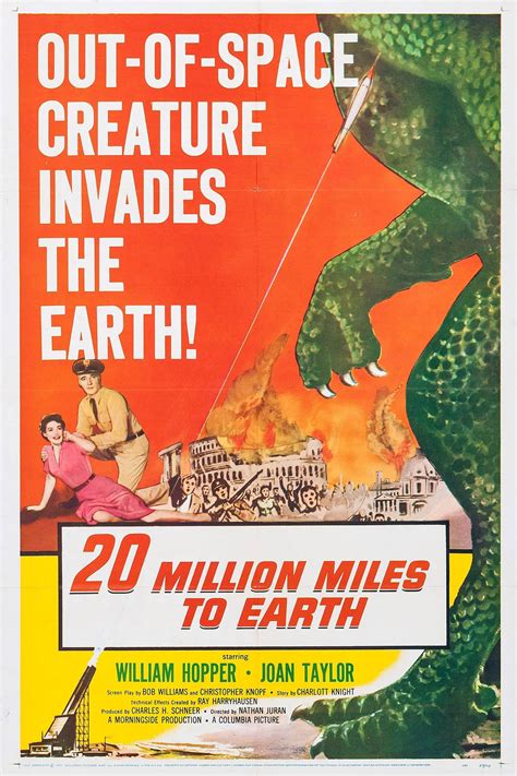 20 Million Miles To Earth 1957 Posters — The Movie Database Tmdb