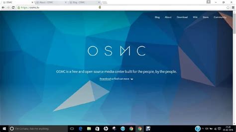 Installing And Configuring Osmc Media Center Operating System On