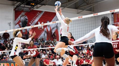 No Gimmies Maryland Volleyball Is Halfway Through The Most Difficult Stretch Of Its Schedule