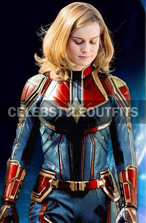 Captain Marvel Avengers Endgame Brie Larson Costume Jacket