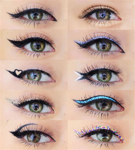 I Show You How To Create 12 Different Eyeliner Styles From Everyday