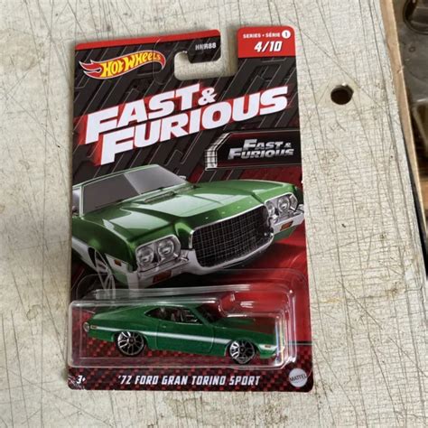 2023 HOT WHEELS FAST AND FURIOUS 72 FORD GRAN TORINO SPORT 5 95
