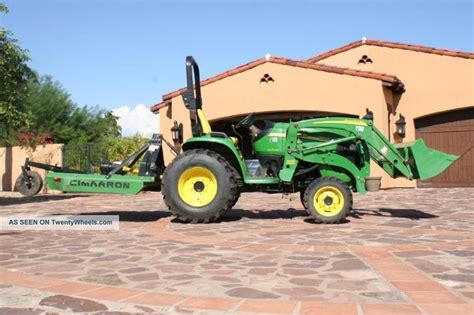 2009 John Deere 3250 Acreage Tractor With Loader And Mower Only 29 Hours