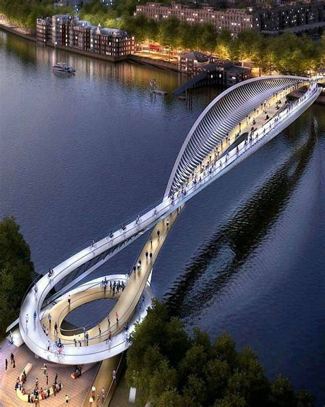 Beautiful Bridge Design This Is One Of The Concepts For Londons