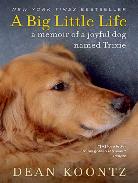 A Big Little Life Ebook With Images Dog Names Dog Books Dean