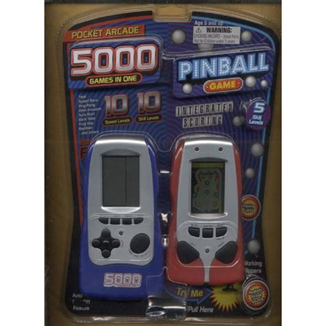 5000 Games In One Pinball Game 2 Game Systems Hand Held Walmart