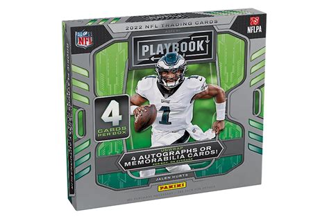 2022 Panini Playbook Football Hobby 16 Box Case