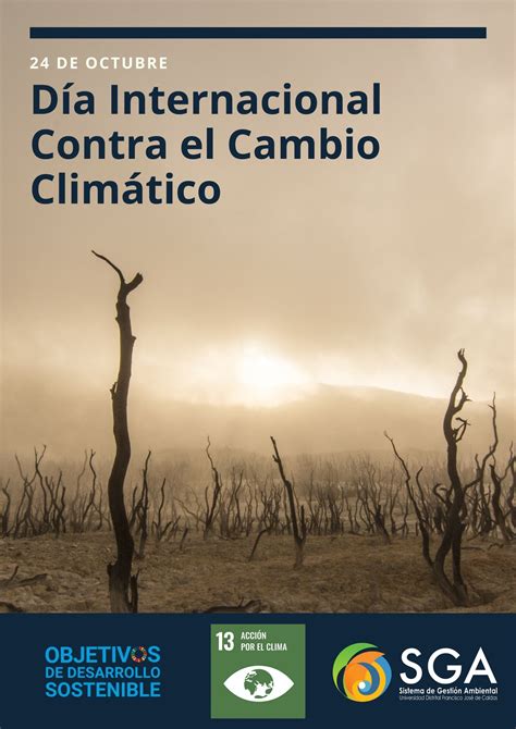 24 De Octubre Día Internacional Contra El Cambio Climático Sistema