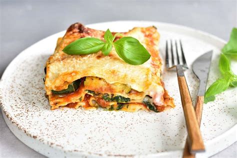 Vegetarian Lasagna With Zucchini And Spinach Everyday Delicious