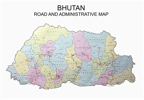 Maps Of Bhutan Map Library Maps Of The World