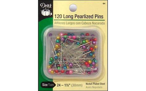Dritz Long Pearlized Pins Size 24 120pkg