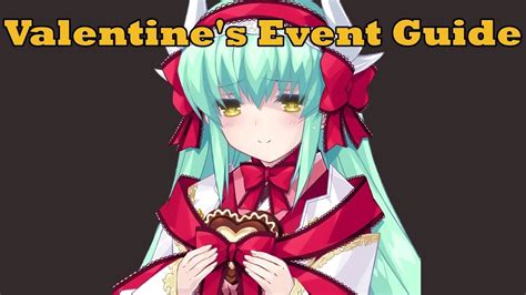 chocolate lady s commotion valentine s 2018 event guide fate grand order youtube