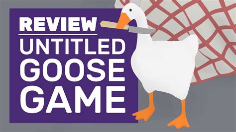 Untitled Goose Game Review Its Metal Gear Solid With A Goose Youtube
